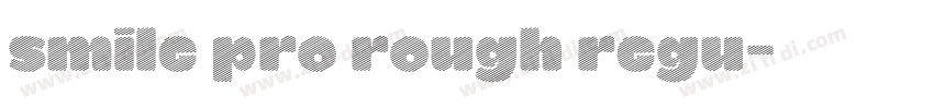 smile pro rough regu字体转换